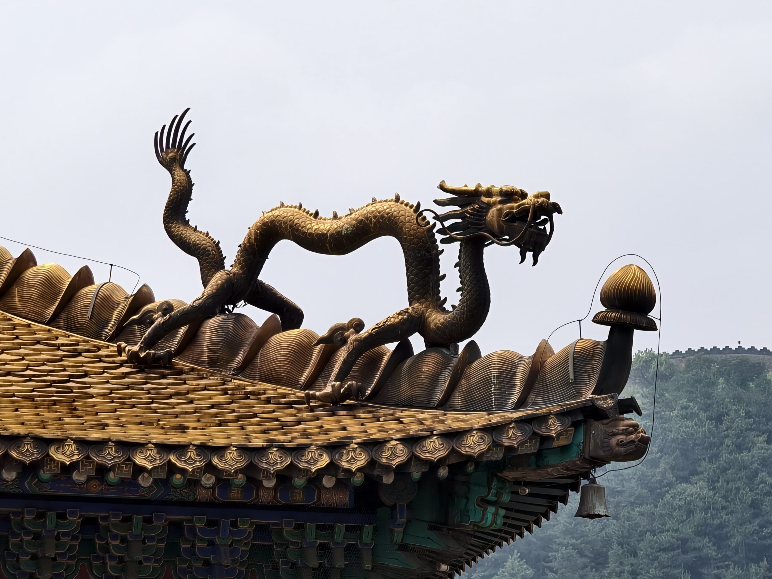 Китай, Chengde, Осемте външни храма, Qingchui връх, 24.07